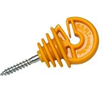 Los mejores  - Gemi Elettronica Aisladores para postes de Madera 100 piezas para Pastor eléctrico Cerca eléctrica Valla eléctrica Valla…